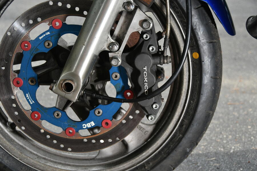 TL-1000R six pot caliper<br>EBC Pro-Lite rotor