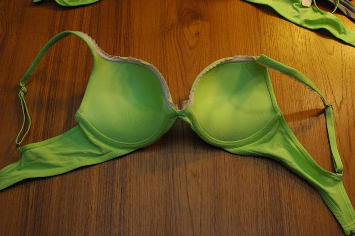 Green Victoria's Secret Bras