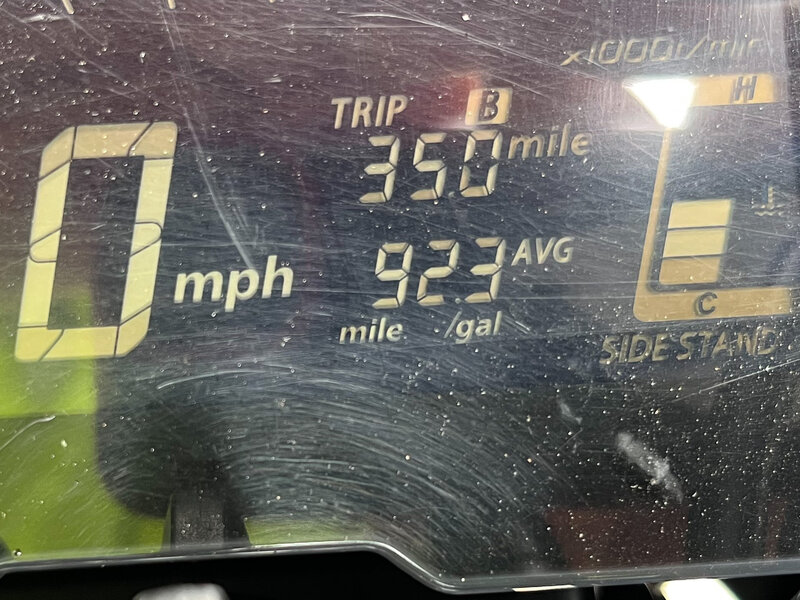 92mpg!